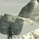 A view of the unfinished mountains hidden in Shadow Of The Colossus (Screenshot: Nomad’s Blog)